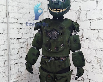 Springtrap cosplay costume from FNAF. Made according to your measurements. Customizable