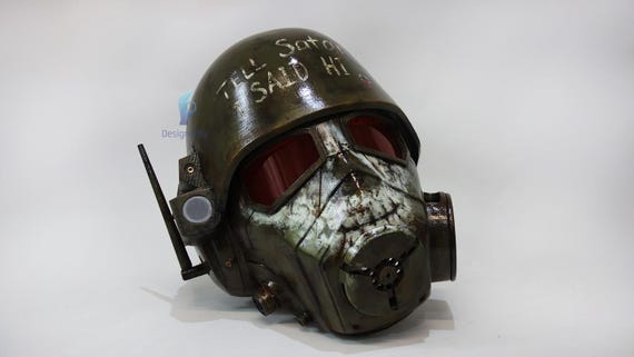 Fallout の NCR ベテラン レンジャー ヘルメット。コスプレ ヘルメット
