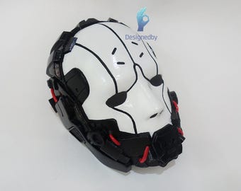 Adam Smasher mask with straps