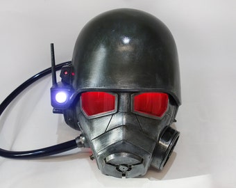 NCR Veteran Ranger helmet from Fallout. Cosplay helmet