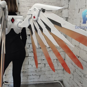 Alas de Mercy para cosplay