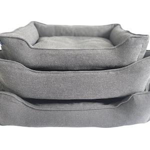 Orthopedic rectangle dog bed – medium & large calming pet couch soft cozy bed for dogs and cats luxury dog furniture  dog owner gift