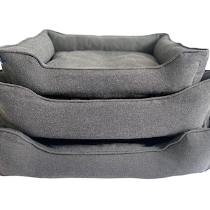 Orthopedic rectangle dog bed – medium & large calming pet couch soft cozy bed for dogs and cats luxury dog furniture  dog owner gift