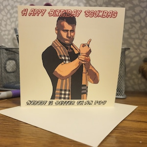 Carte d'anniversaire AEW MJF Personne ne vaut mieux que vous