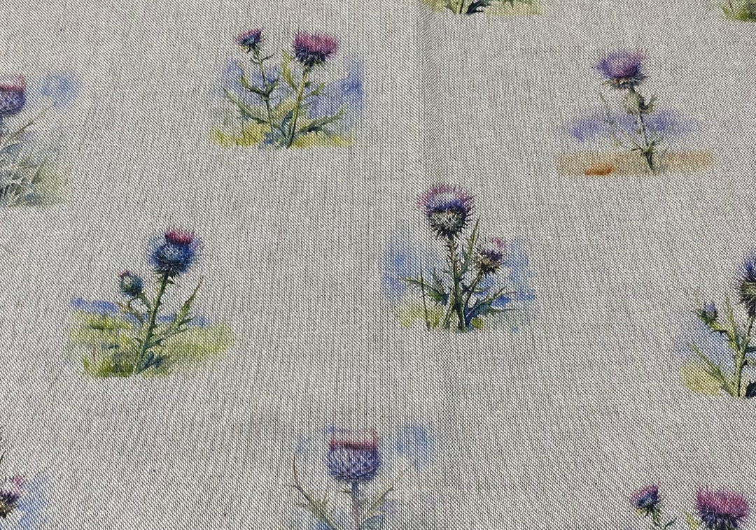 PURPLE THISTLE LAMPSHADE Made in the Scottish Highlands Etsy