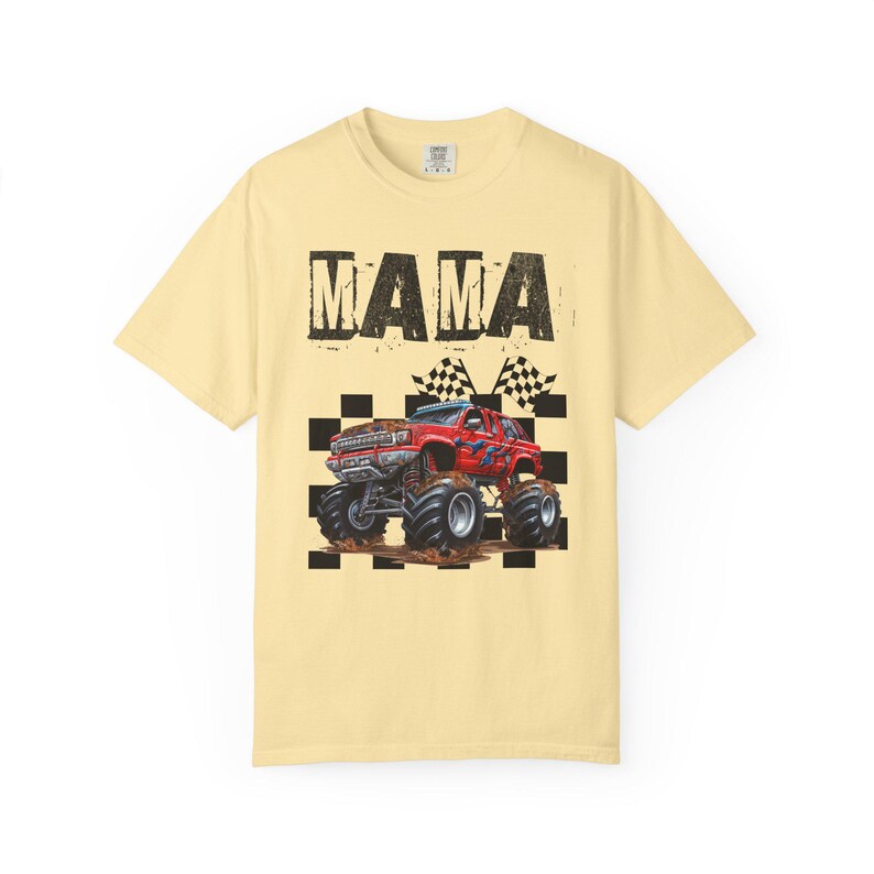 Monster Truck Mama Shirt, Mama Monster Truck Shirt, Truck Jam Family Birthday Party Shirt, Boy Birthday Party Tee, New Mom Baby Shower Gift image 5