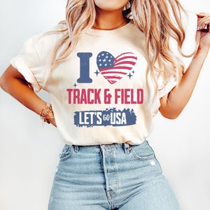 USA Track and Field Shirt, Summer Games Shirt, USA Shirt, Gift for Track & Field Coach, Track And Field Shirt, Gift For Track and Field Mom