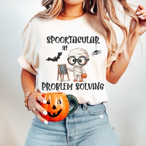 Halloween Teacher Shirt, Math Teacher Halloween Shirt, Halloween Teacher, Math Teacher Shirt, Halloween Math Shirt, Funny Halloween T-shirts