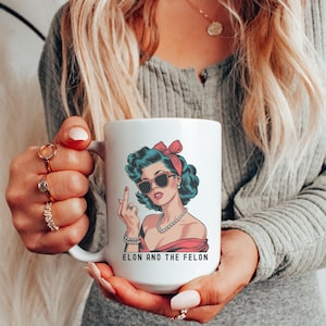 Anti-Trumpf-Becher, F &#39;Elon und der Felon-Becher, FDT-Becher, demokrat-Becher, lustiger Politbecher, nicht mein Präsident-Becher, feministisches Geschenk, Anti-Trumpf-Geschenk
