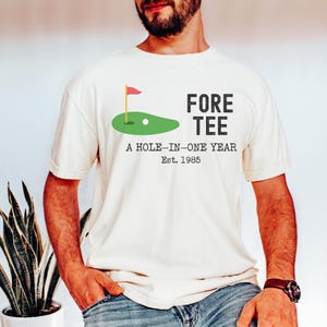 40th Birthday Golf Shirt, Golf Gift For 40th Birthday, Golf 40th Birthday Shirt, Fore-Tee Birthday Shirt, Custom 40th Birthday Golf Shirt