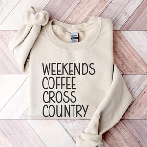 Cross Country Sweatshirt, Track Season Running Shirt, Funny XC Runner Gift, XC Mom Sweater, High School Cross Country, Cross Country Team