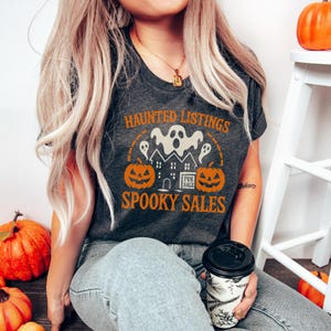 Real Estate Halloween Shirt, Cute Real Estate Agent Shirt, Funny Real Estate Agent Shirt, Fall Real Estate Agent tee, Real Estate Agent Gift