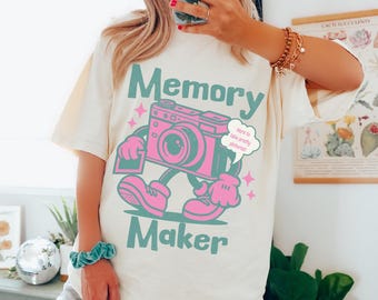 Photographer Shirt, Gift For Wedding Photographer, Gift For Photographer, Memory Maker Photography Tee, Photography Gift, Photographer Gift