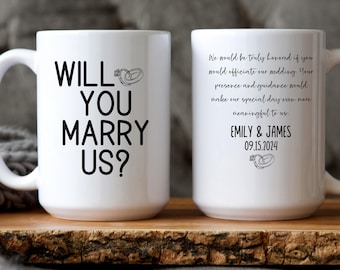 Hochzeit Offiziant Geschenk, Hochzeit Offiziant Becher, Beste Hochzeit Offiziant, Offiziant Becher, Offiziant Geschenk, ordinierter Geistlicher, Offiziant Vorschlag