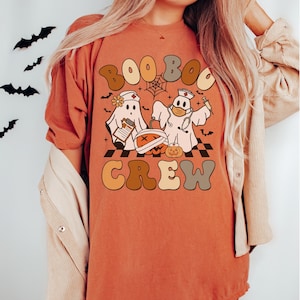 ER Nurse Halloween Shirt, Emergency Department Halloween Shirt, Emergency Nurse Shirt, ER Halloween Gift For Nurse, Boo Boo Crew, ER Nurse