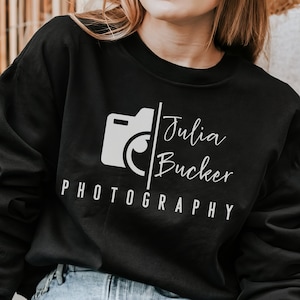 Sudadera de fotógrafo personalizada, Sudadera de fotógrafo personalizada, Regalo de agradecimiento de fotógrafo, Sudadera de fotógrafo de bodas