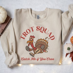 Turkey Trot Sweatshirt, Turkey Trot Group Sweatshirt, Running Turkey Trot Shirts,  Family Turkey Trot Shirts, Thanksgiving Turkey Trot Shirt