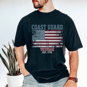 Custom Coast Guard Shirt, Custom Coast Guard Gift, Retired Coast Guard Gift, Gift For Coast Guard Veteran, United States Coast Guard Shirt