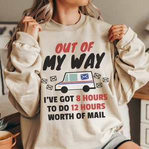 Postangestellter Weihnachten Sweatshirt, Postangestellter Lustig, Briefkasten, Post, Poststelle, Postzustellung Sweatshirt, Geschenk Postangestellter