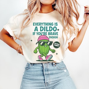 Inappropriate Shirts For Women, Raunchy Cucumber Shirt, Adult Humor Tee, Funny Gag Gift, Girls Trip Tshirt Exchange, Dirty Humor Shirt