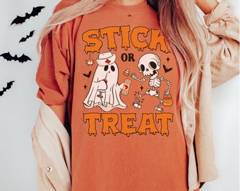 ER Nurse Halloween Shirt, Emergency Department Halloween Shirt, Emergency Nurse Shirt, ER Halloween Gift For Nurse, Stick Or Treat, ER Nurse
