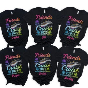 Friends Cruise Shirt, Friends Cruise Tshirt, Friends Trip Cruise, Girls Trip Shirt, Matching Girls Cruise Shirts, Girls Trip Shirts Cruise