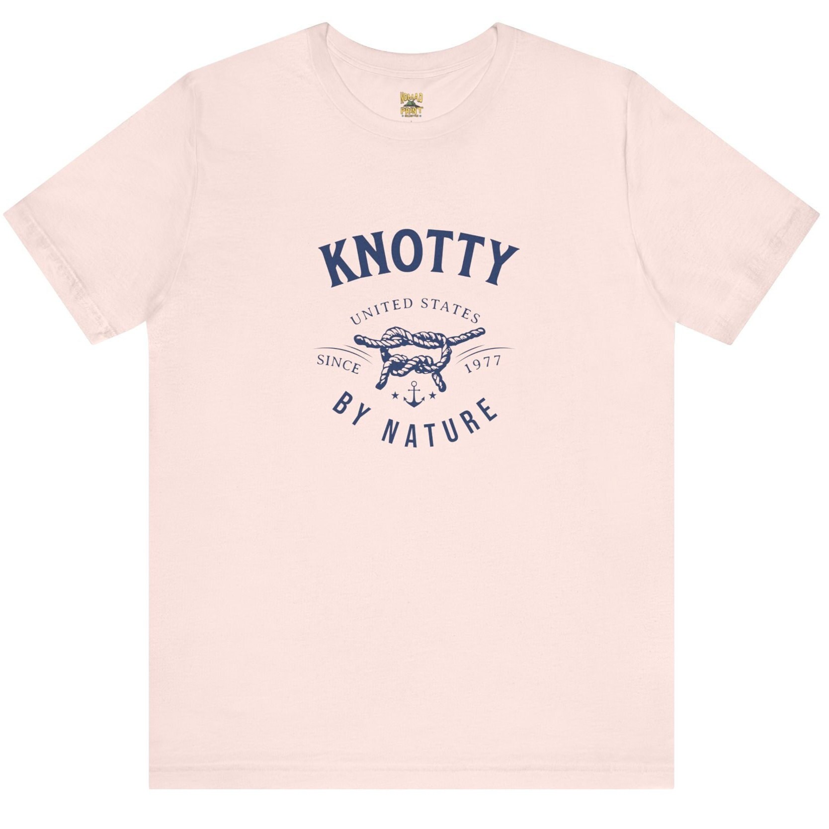 Knotty By Nature by Retro Boater Unisex Jersey Short Sleeve Tee Knotty By Nature by Retro Boater Unisex Jersey Short Sleeve Tee