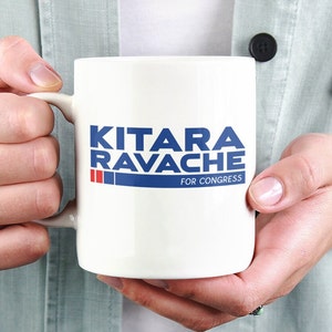 George Santos - Kitara Ravache for Congress  11 ounce mug  - Political Humor  - Long Island Gift - New York - Republican - NYC - Drag
