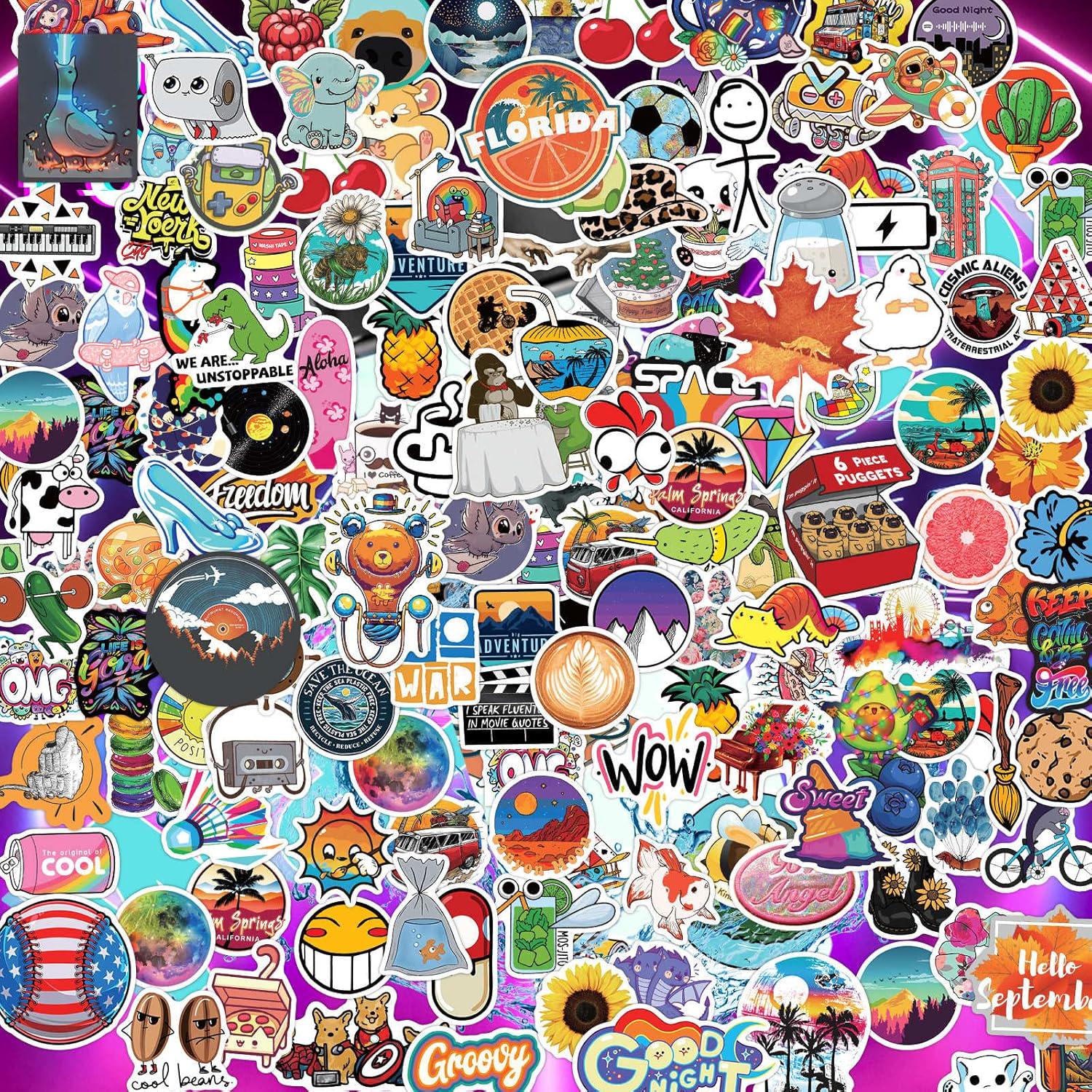 Sticker Style Images Sticker Pack | 300PCS Waterproof Vinyl Decals - Etsy
