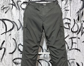 Nike ACG Cargo Pants Hiking Regular Mens Gray Nylon Size XL