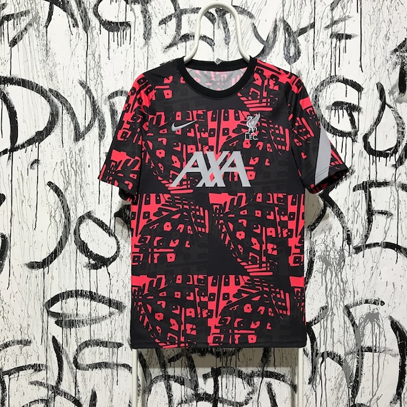 Nike Liverpool F.C. Dri-fit Pre-match Jersey, Red/black - Etsy