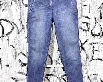 Vaqueros cortos Jacob Cohen PW Brigitte para mujer, talla 31, algodón/lyocell, azul