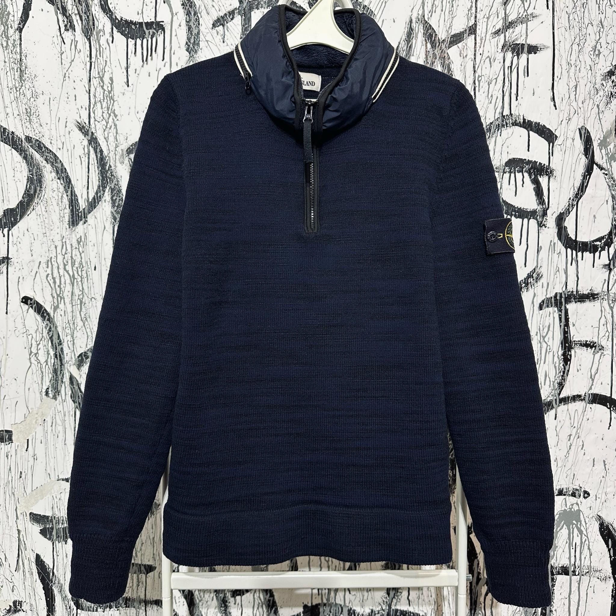 Stone Island Zip Sweater - Etsy