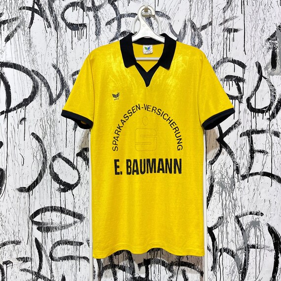 Maillot de football vintage Erima années 1980 (S) #3 rouge