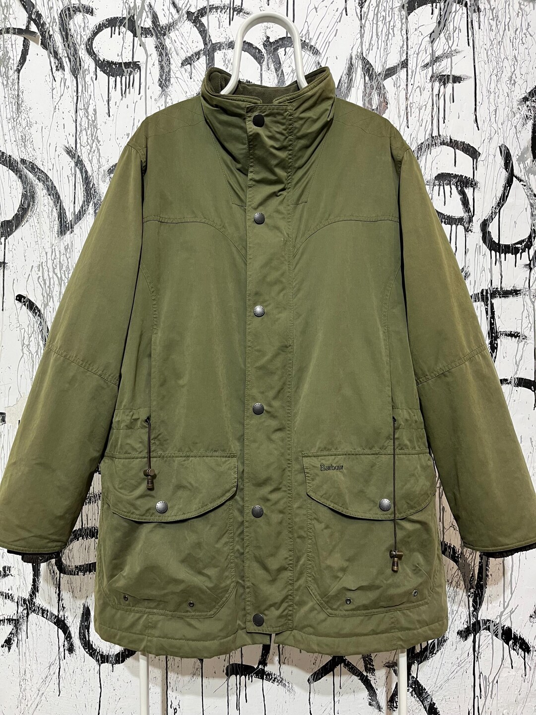 Barbour Breathables Berwick Climate Winter Mens Jacket Green Large