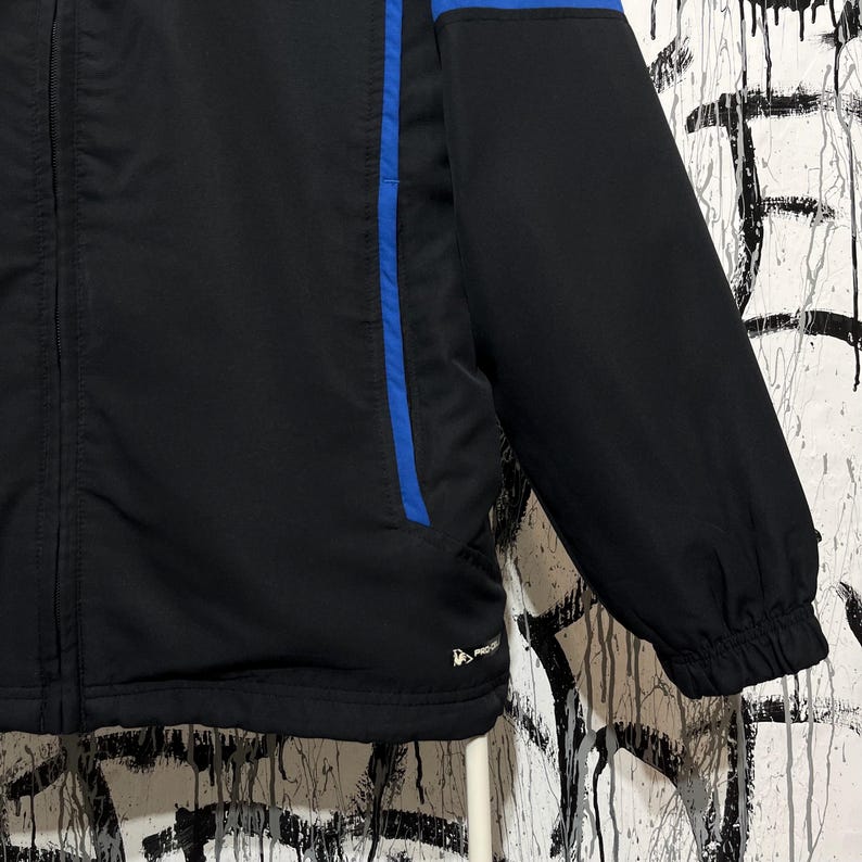 Vintage Everton Le Coq Sportif Track Full Zip Jacke Fußball Fußball Größe M 09/10 Bild 8