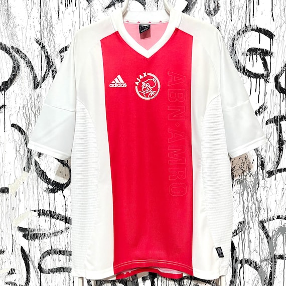Vintage Adidas 02/03 Ajax ABN AMRO Amsterdam Size L Soccer Jersey