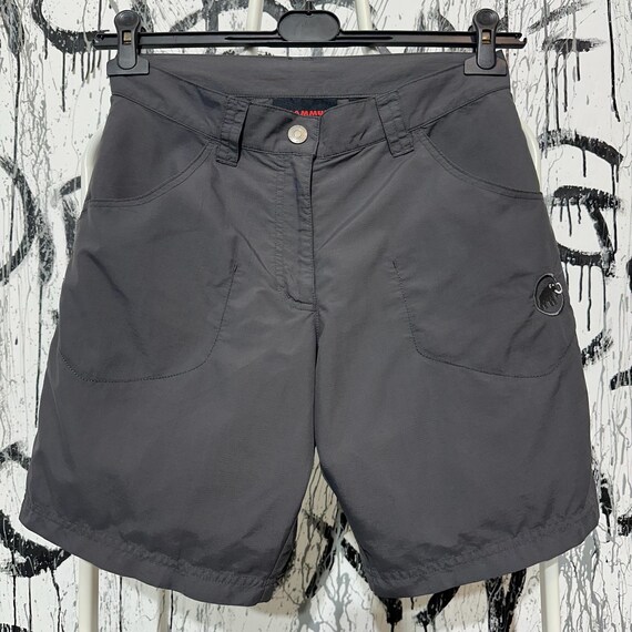 Mammut, Mammut Shorts Womens Gray Outdoor Size 36 Polyamide Pockets 386