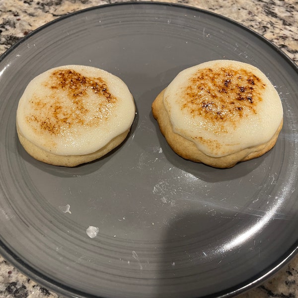 Crème Brûlée Cookies