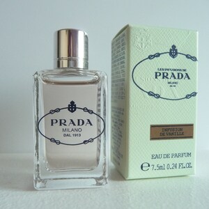 Collectible Perfume Miniature Infusion De Vanille 7,5ml Eau De Parfum Splash Mini Size Bottle No Spray