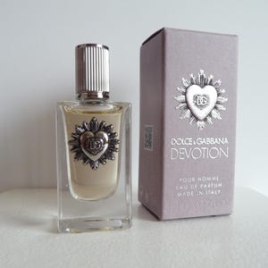 Collectible Perfume Miniature Devotion Pour Homme 5ml Eau De Parfum Splash Mini Size Bottle No Spray