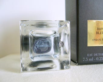Collectible Perfume Miniature Prive Iris Bleu 7,5ml Eau De