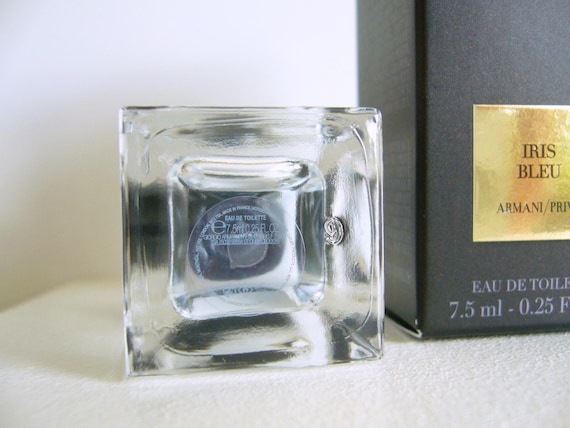 Collectible Perfume Miniature Prive Iris Bleu 7,5ml Eau De