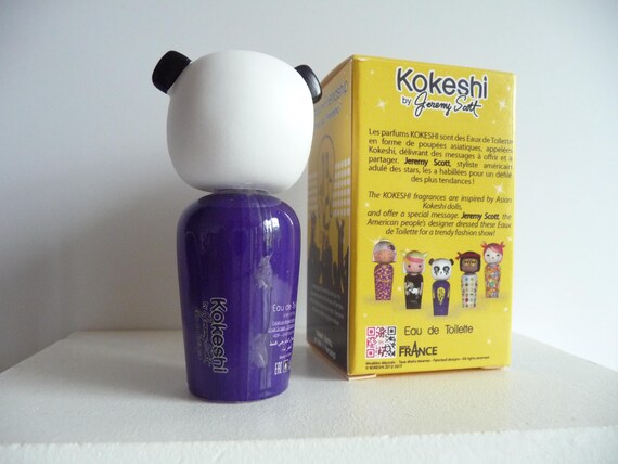 Collectible Perfume Miniature Kokeshi by Jeremy Scott Bambu 5ml