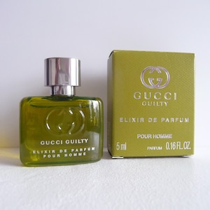 Collectible Perfume Miniature Guilty 5ml Elixir De Parfum pour homme Mini Size Bottle No Spray