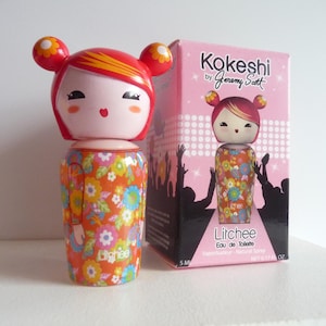 Collectible Perfume Miniature Kokeshi by Jeremy Scott Litchee 5ml
