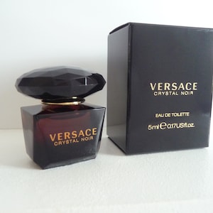Collectible Perfume Miniature Crysal Noir 5ml eau de toilette Mini Size Bottle (No Spray)