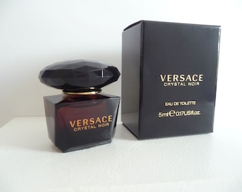 Sammlerstück Parfüm Miniature Crysal Noir 5ml Eau de Toilette Mini Size Flasche (kein Spray)