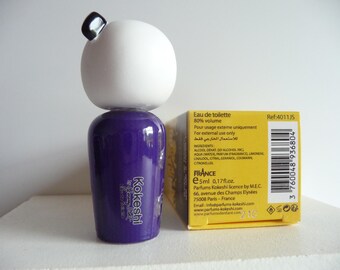 Collectible Perfume Miniature Kokeshi by Jeremy Scott Bambu 5ml