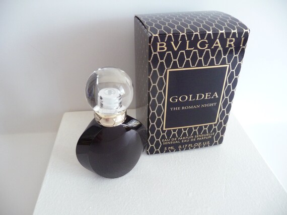 Collectible Perfume Miniature Bvlgari Goldea the Roman Night 5ml